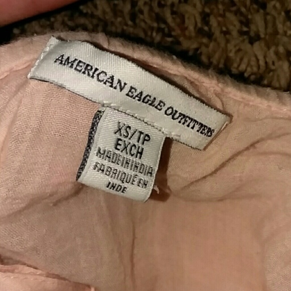 Cream/Salmon Color Tank Top - Picture 2 of 2